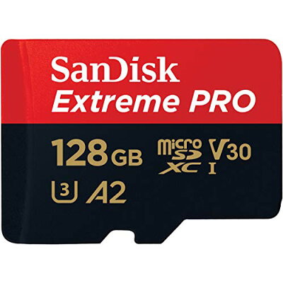 SANDISK サンディスク SanDisk 海外パッケージ SDSQXCY-128G-GN6MA A2・V30・U3対応 ExtremePROシリーズ